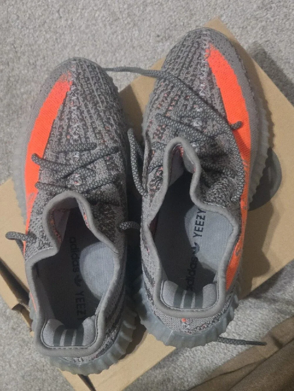 adidas Yeezy Boost 350 V2 Brown Cardboard Shoe Box